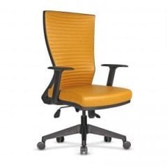 Akr Ofis Tiffany Deri  Çalışma Koltuğu