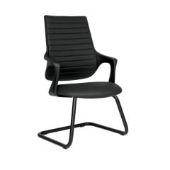 Akr Ofis Alfa Deri U Ayak Misafir Koltuğu