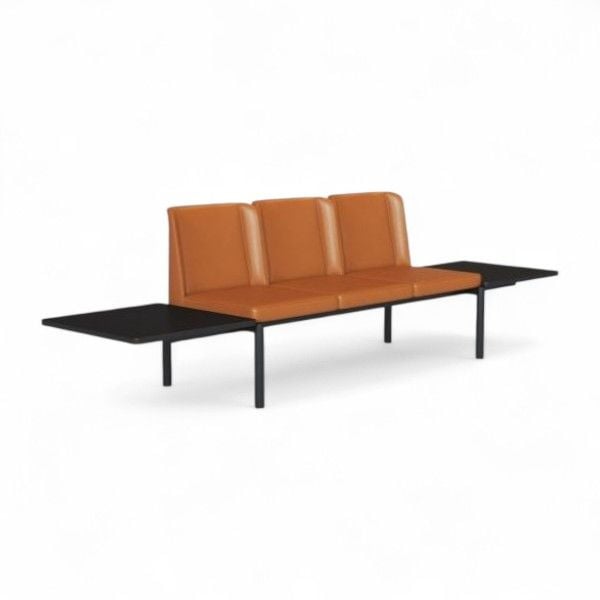 Akr Ofis Lego Üçlü Bekleme Koltuğu (Sehpalı)