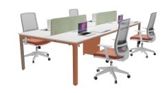 Akr Ofis  Nord Dörtlü Workstation