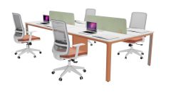 Akr Ofis  Nord Dörtlü Workstation