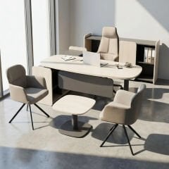 Akr Ofis Meta Plus Makam Takımı Müdür ve Misafir Koltukları