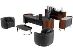 Akr Ofis Negro Premium Makam Takımı