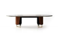 Akr Ofis Negro Toplantı Masası