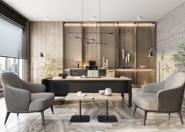 Akr Ofis Curve Makam Takımı