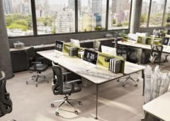 Akr Ofis Gate Dörtlü Workstation